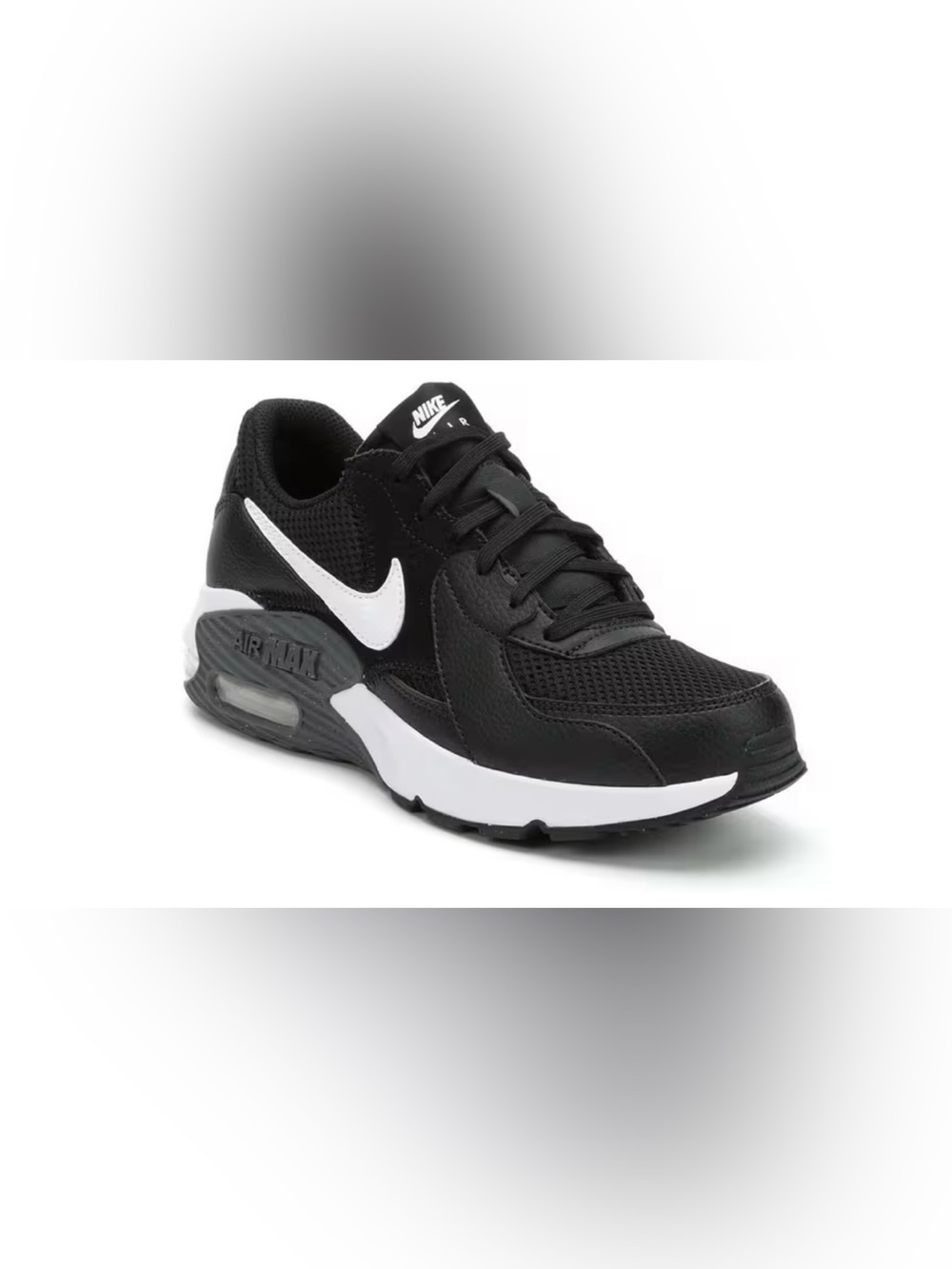 Nike Black and White Air Max Sneakers